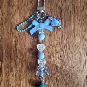 New Blue Theme Bag Charm